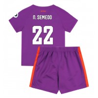 Maglia Calcio Wolves Nelson Semedo #22 Terza Divisa Bambino 2024-25 Manica Corta (+ pantaloncini)